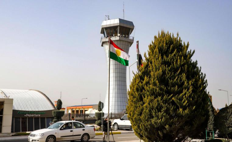 الانفجار في محيط مطار السليمانية ناجم عن هجوم بمسيرات تركية