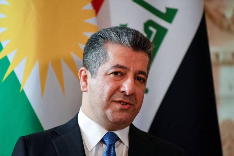رئيس حكومة كردستان العراق مسرور بارزاني
