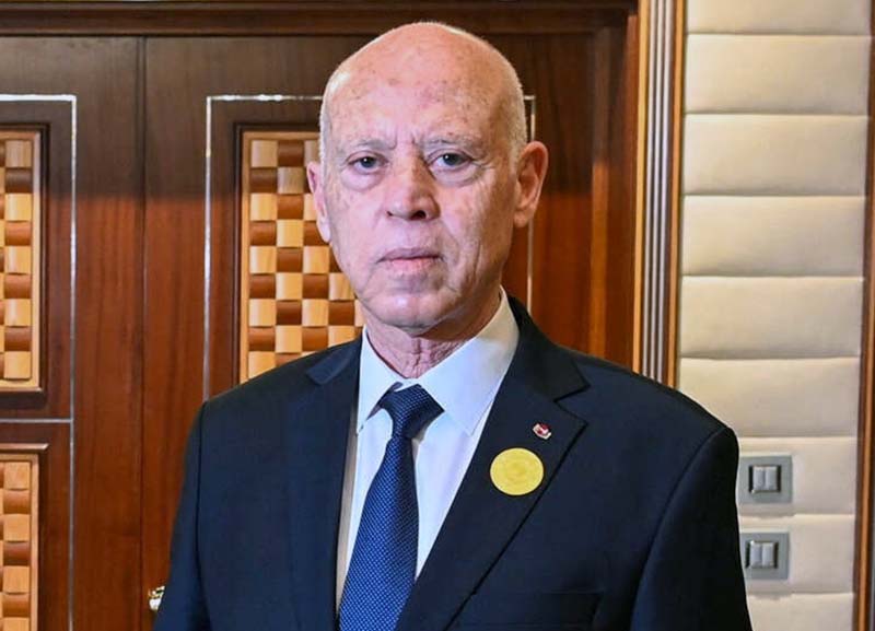 Tunisian President Kais Saied 