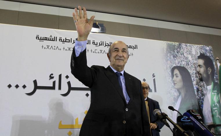 الرئيس الجزائري المنتخب عبدالمجيد تبون