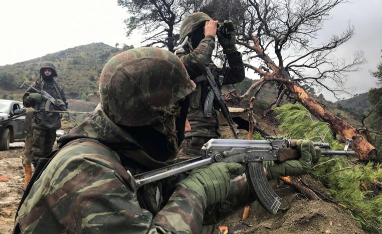 الجيش الجزائري يتصيد مجموعات ارهابية في جبال عين الدفلى