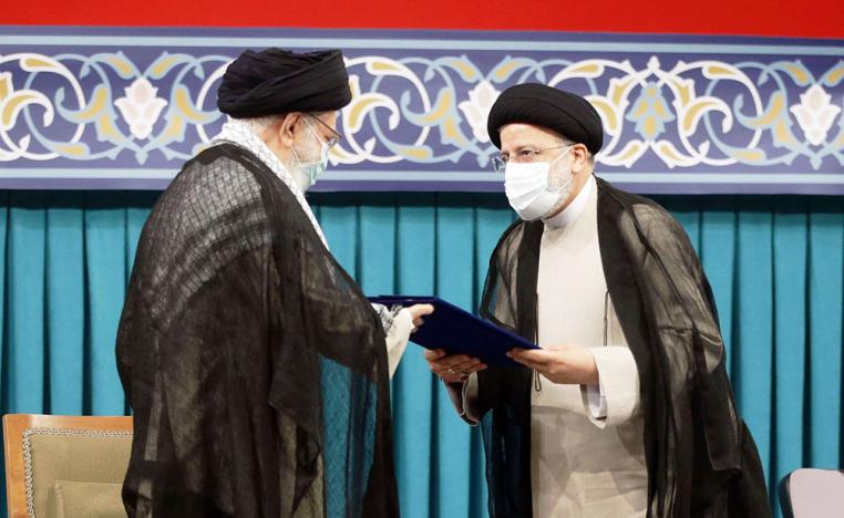 مراسم تسليم السلطة للرئيس الإيراني إبراهيم رئيسي