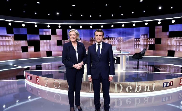 أسبوع آخر يفصل الفرنسيين عن استحقاق انتخابي حاسم فلمن ستكون الغلبة لماكرون أم للوبن؟