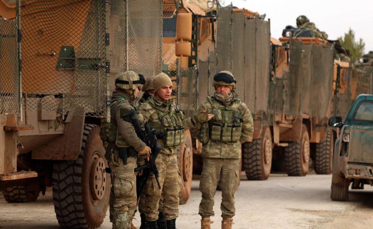 القوات التركية بانتظار اشارة بدء الهجوم