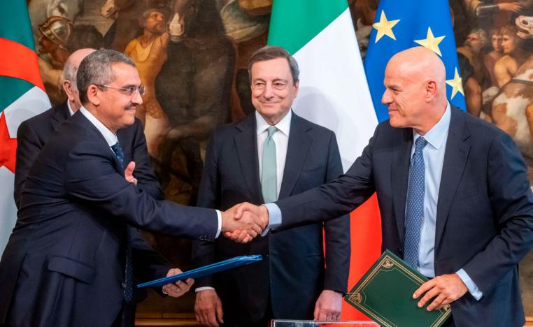الجزائر وقعت عقودا ضخمة لتوريد الغاز مع تصاعد الطلب الأوروبي