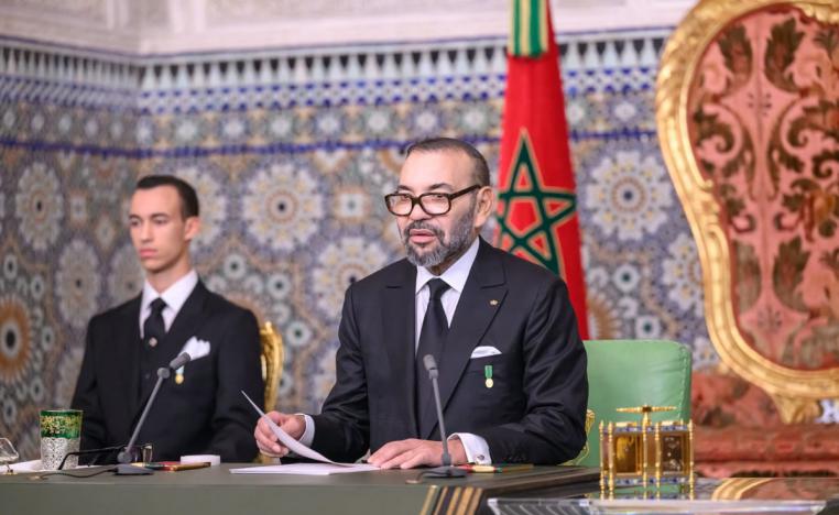 الملك محمد السادس يتطّرق إلى تميز الأمة المغربية بقيمها الروحية والوطنية والاجتماعية