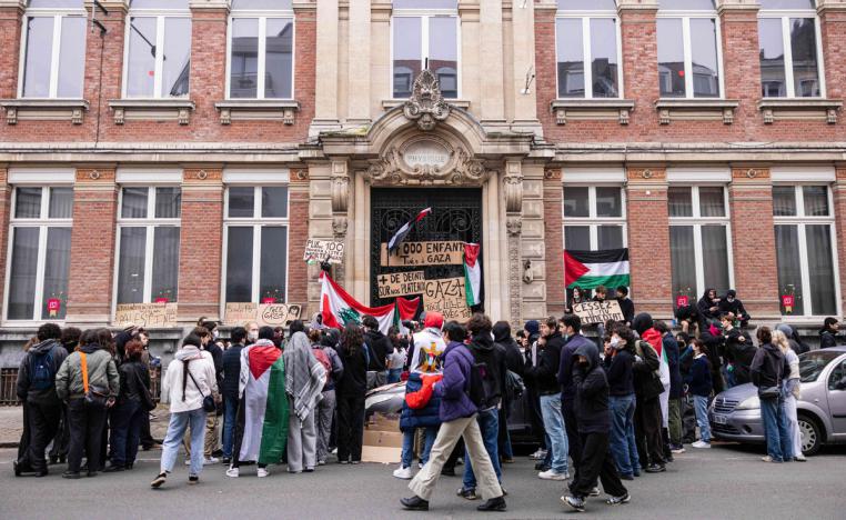 دعم الطلبة للفلسطيين يؤرق الحكومة الفرنسية