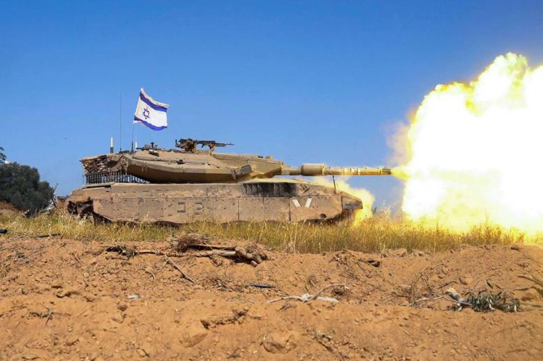 القوات الاسرائيلية على مشارف رفح