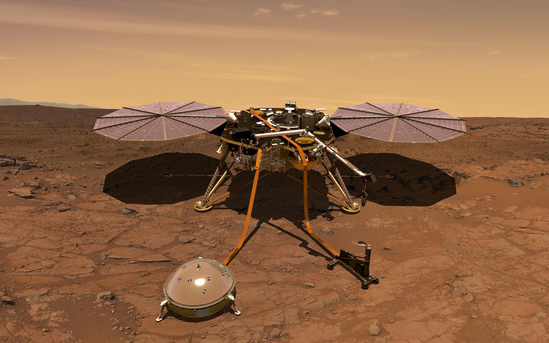 جهاز لرصد زلازل المريخ