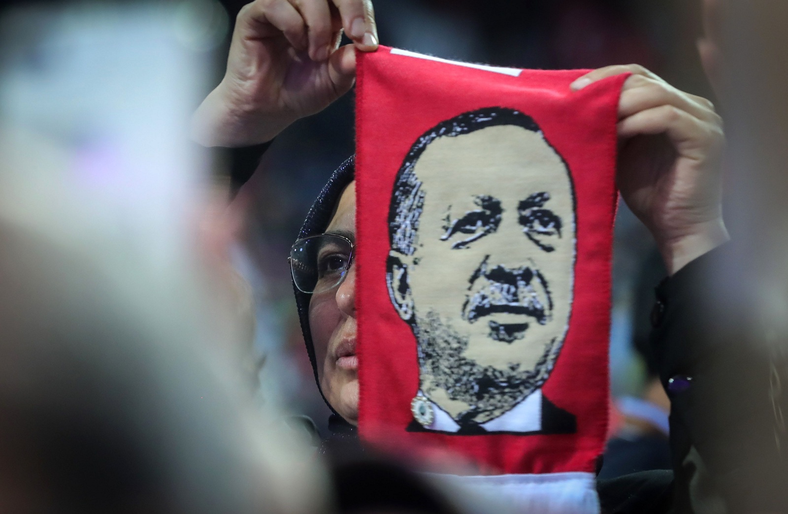 أنصار الرئيس التركي رجب طيب اردوغان
