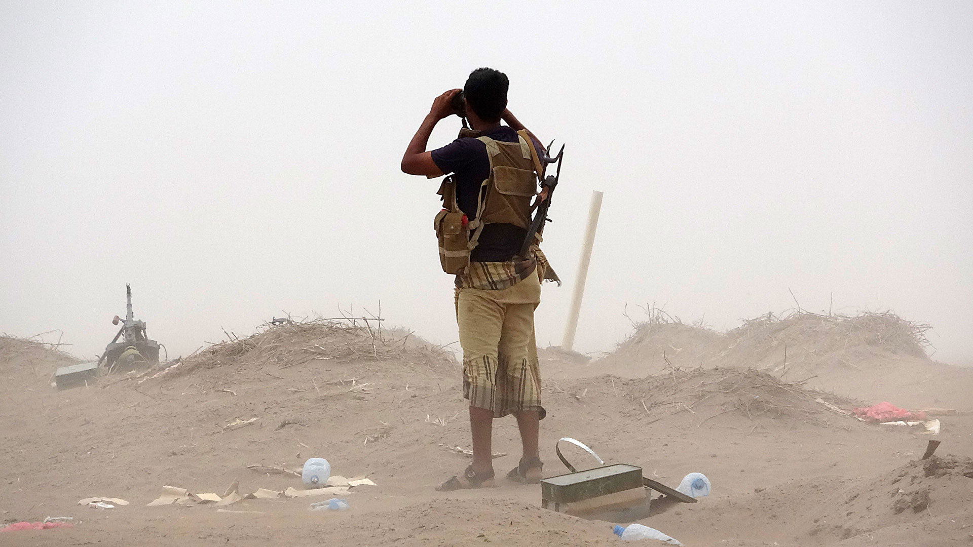 القوات اليمنية على مشارف الحديدة