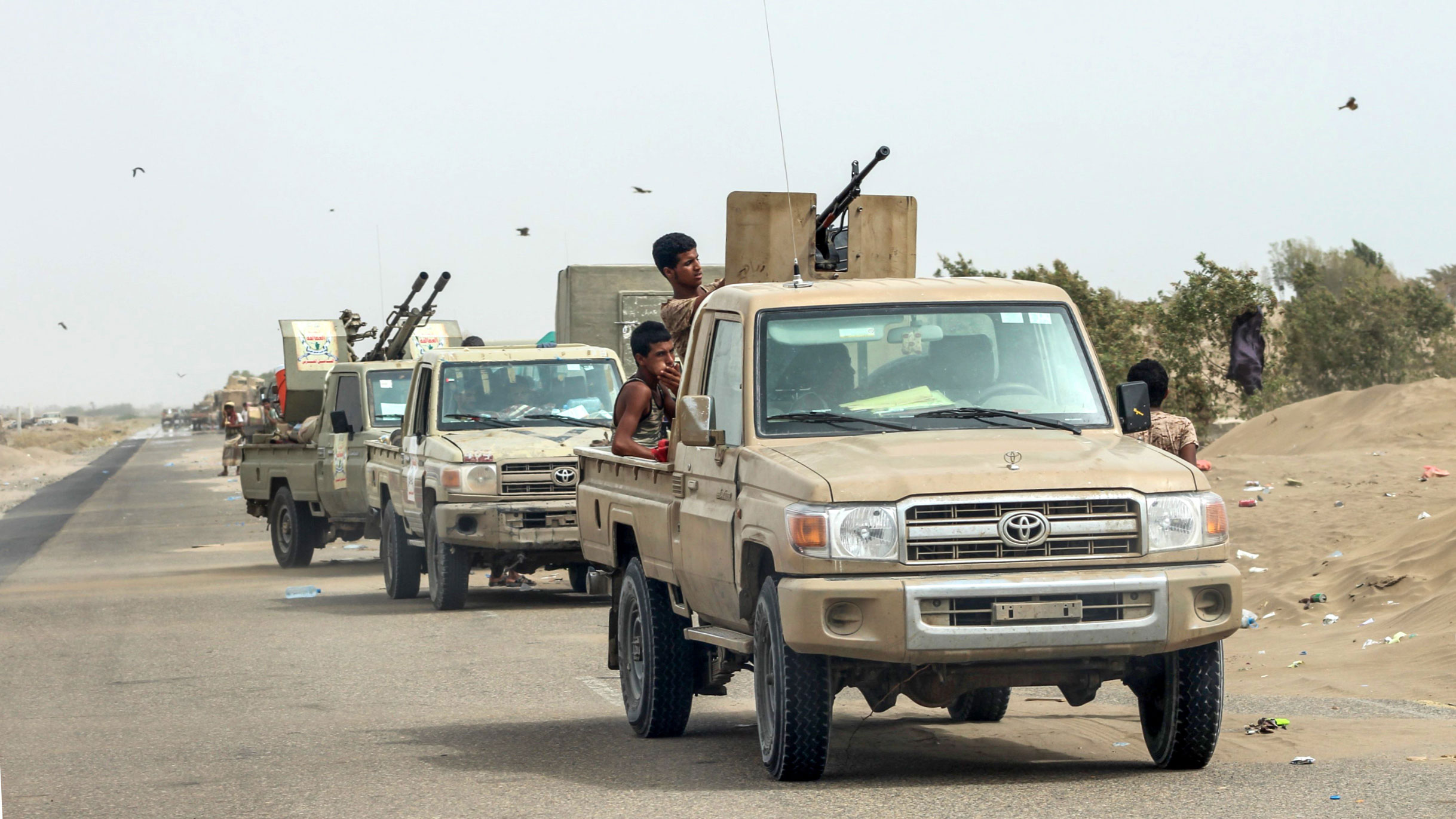 القوات اليمنية تواصل تقدمها على أكثر من جبهة