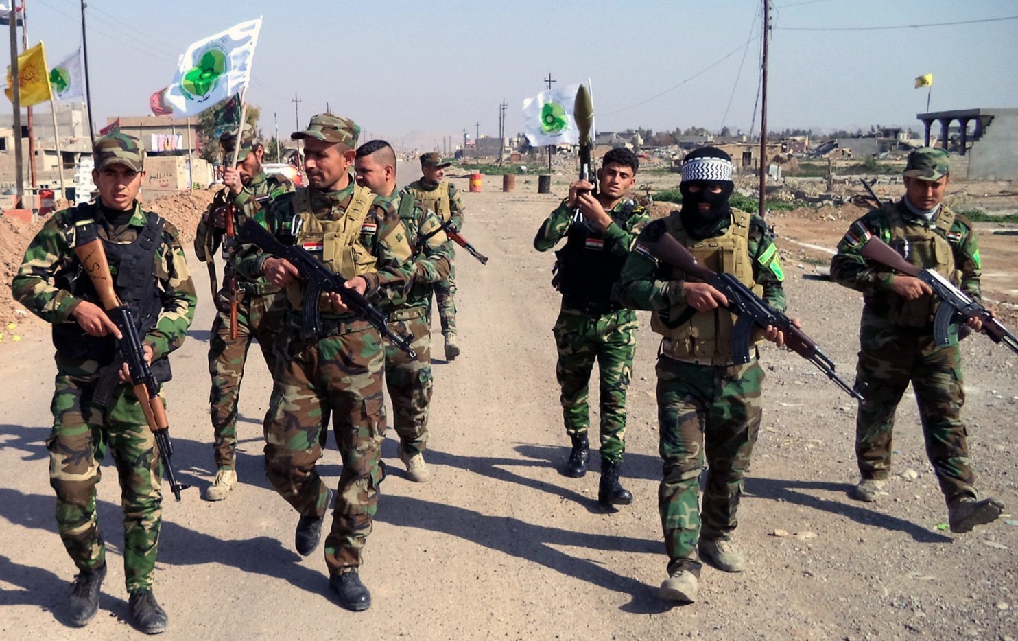 الميليشيات الشيعية العراقية الموالية لإيران مدججة بالسلاح
