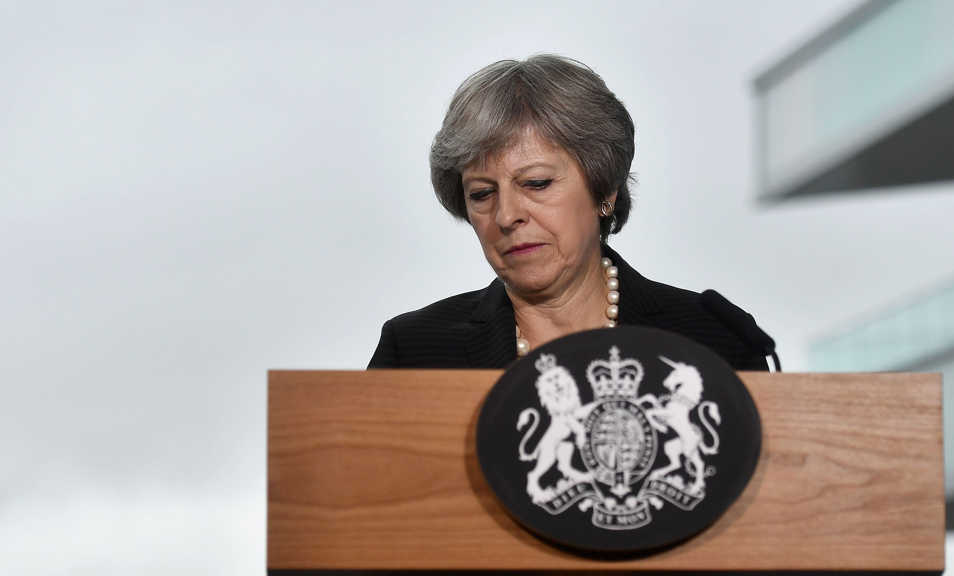 رئيسة الوزراء البريطانية تيريزا ماي تبلغ البرلمان بأنها ستترأس مفاوضات بريكست