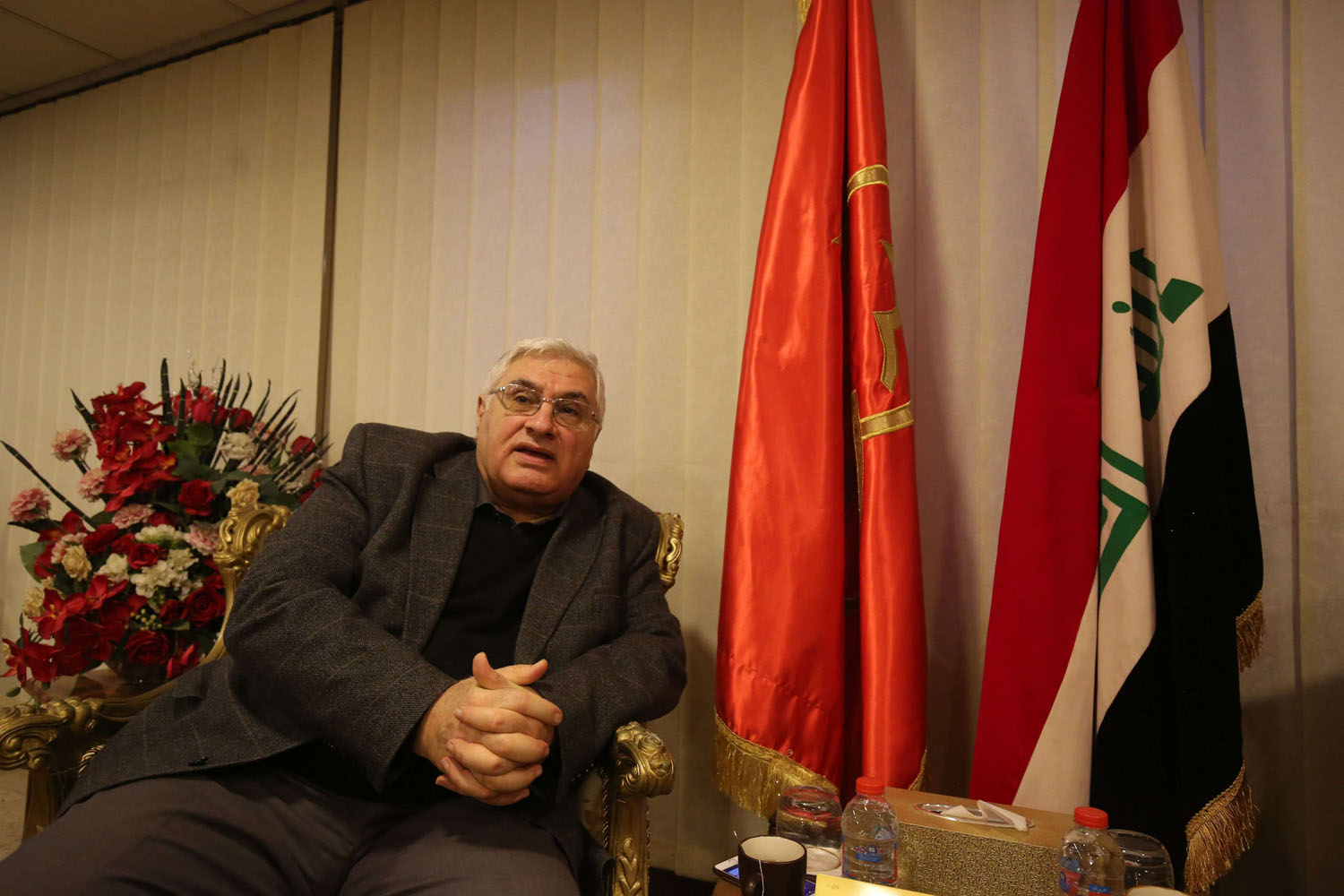 رائد فهمي سكرتير اللجنة المركزية للحزب الشيوعي العراقي
