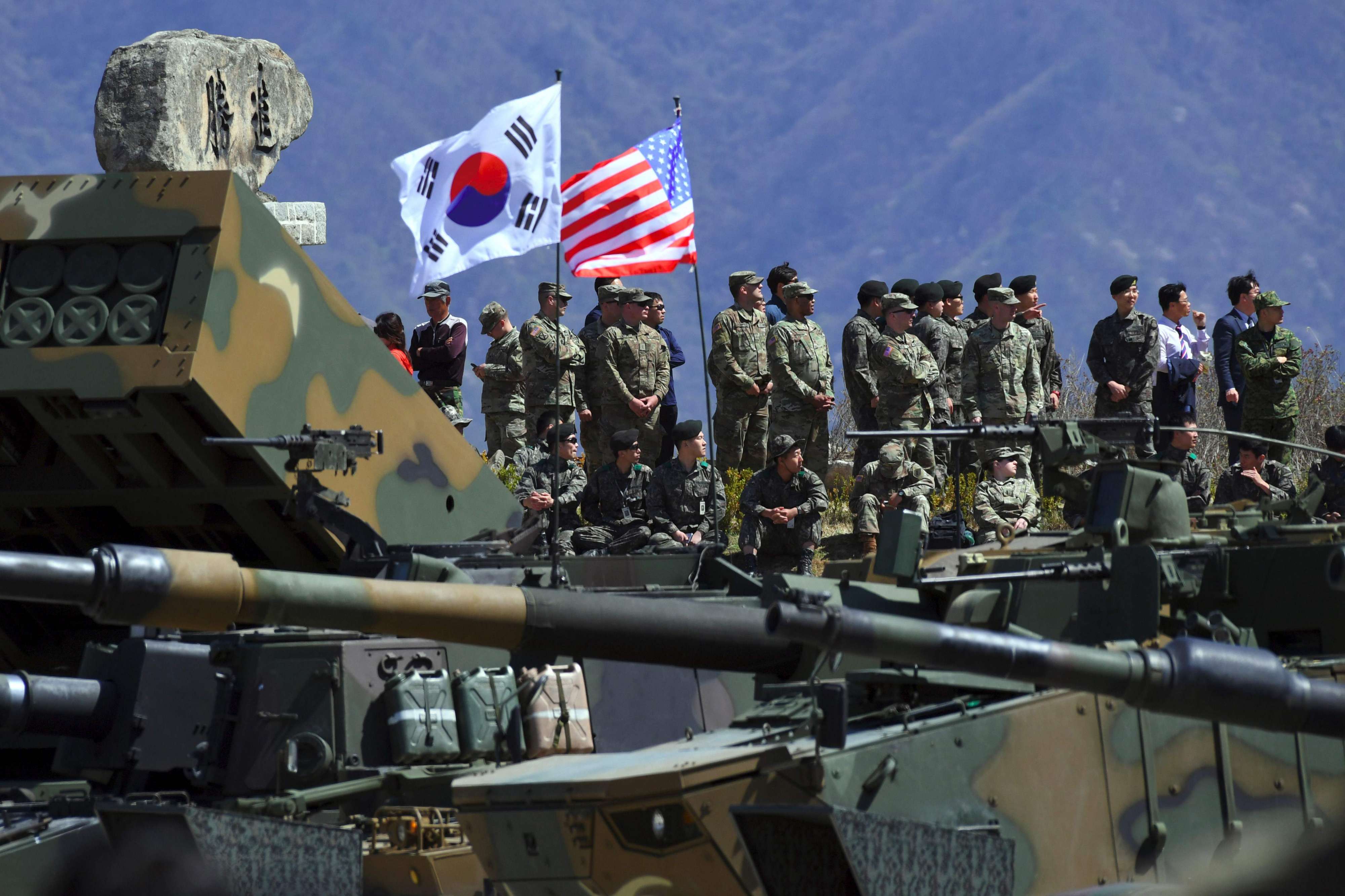 مناورات عسكرية أميركية كورية جنوبية