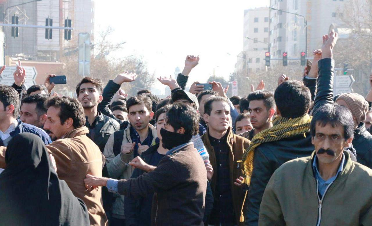 طهران شهدت عدة احتجاجات بسبب تردي الوضع الاقتصادي