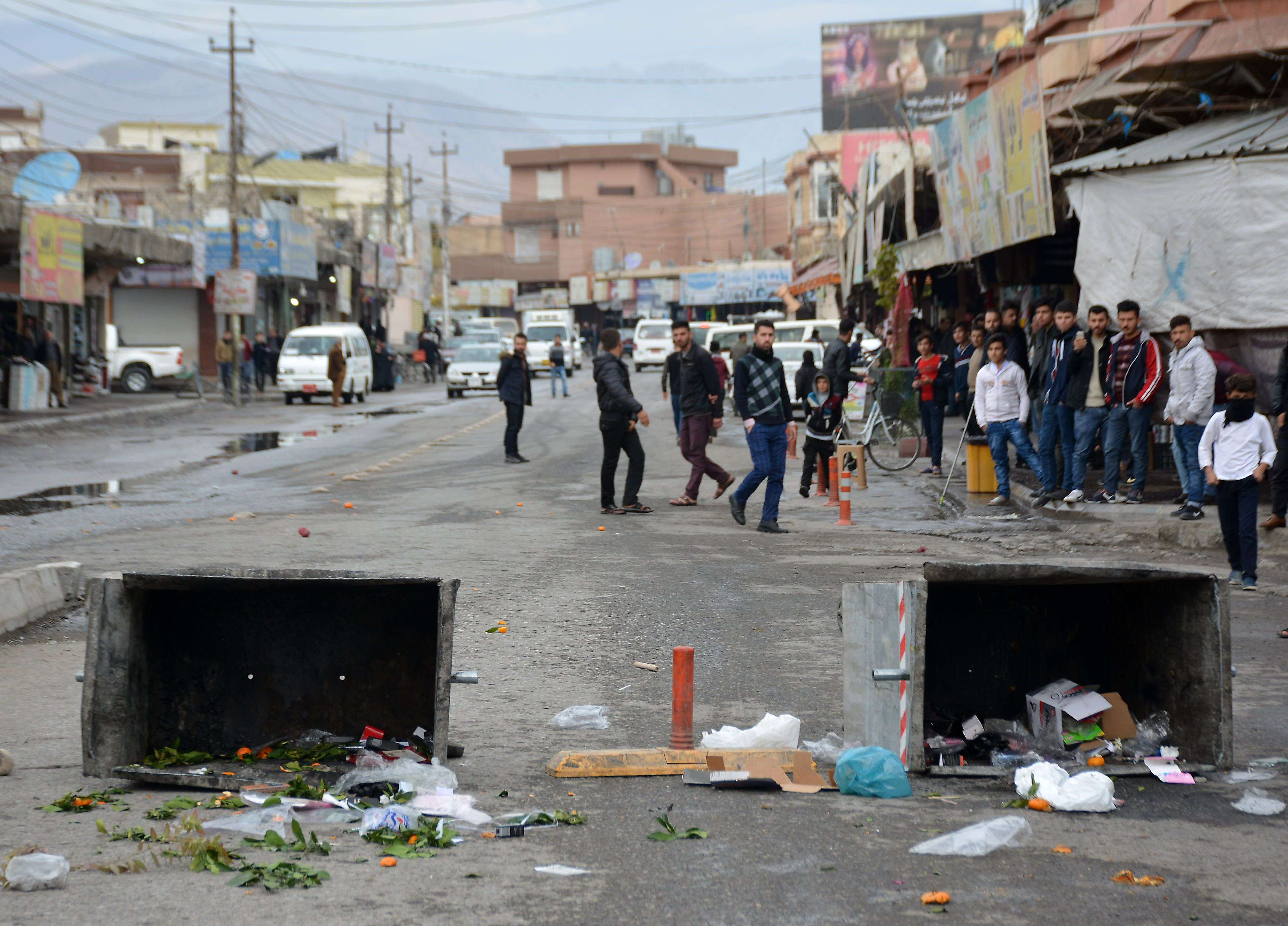 احتجاجات الأكراد بعد الاستفتاء
