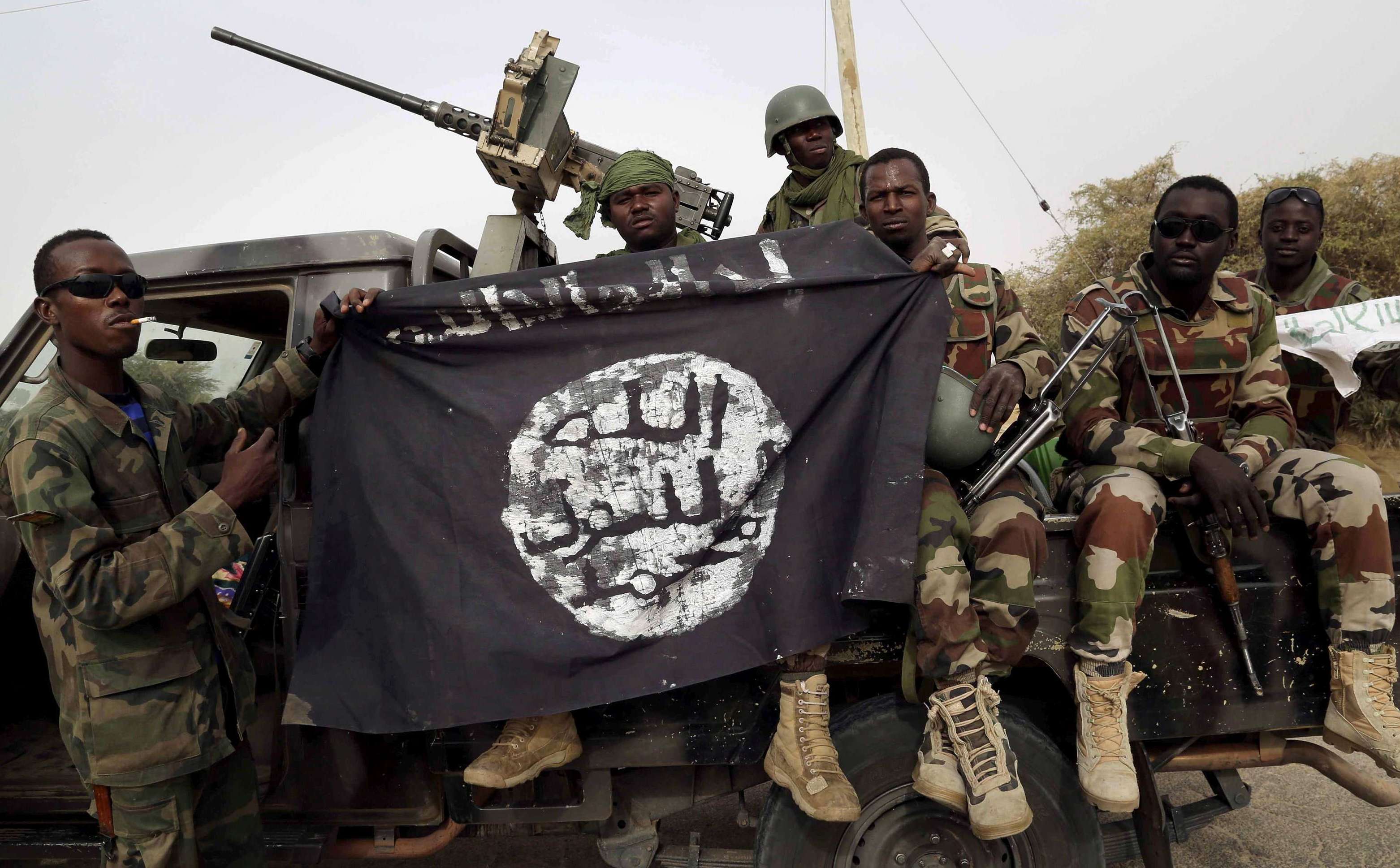 الجيش النيجيري يرفع راية بوكو حرام