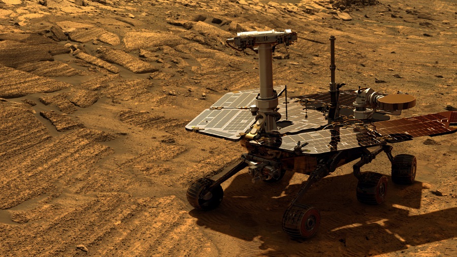 شمس المريخ تحيي روبوتات الناسا المطفأة