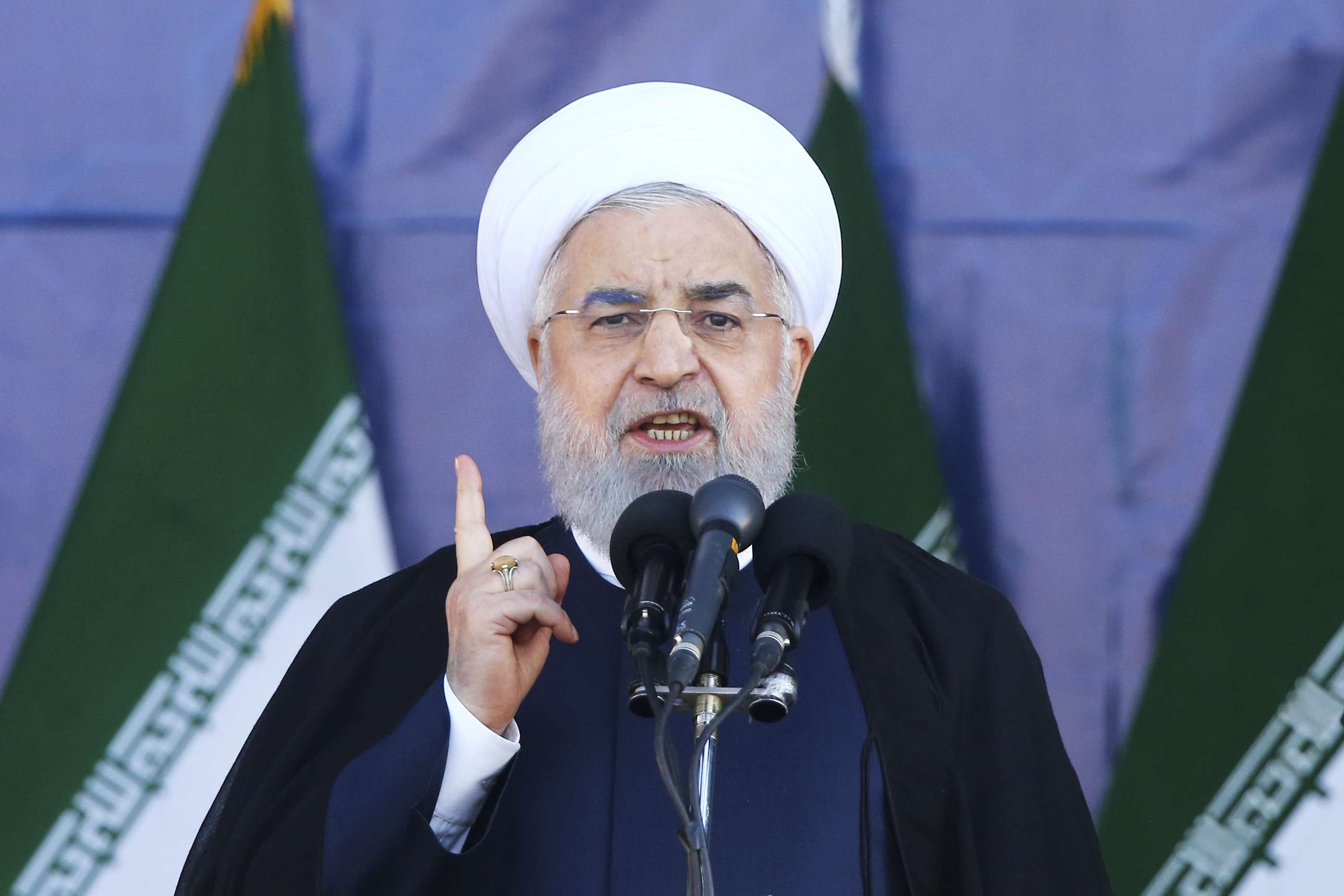 روحاني: الولايات المتحدة ودول خليجية تسعى الى انعدام الأمن في إيران
