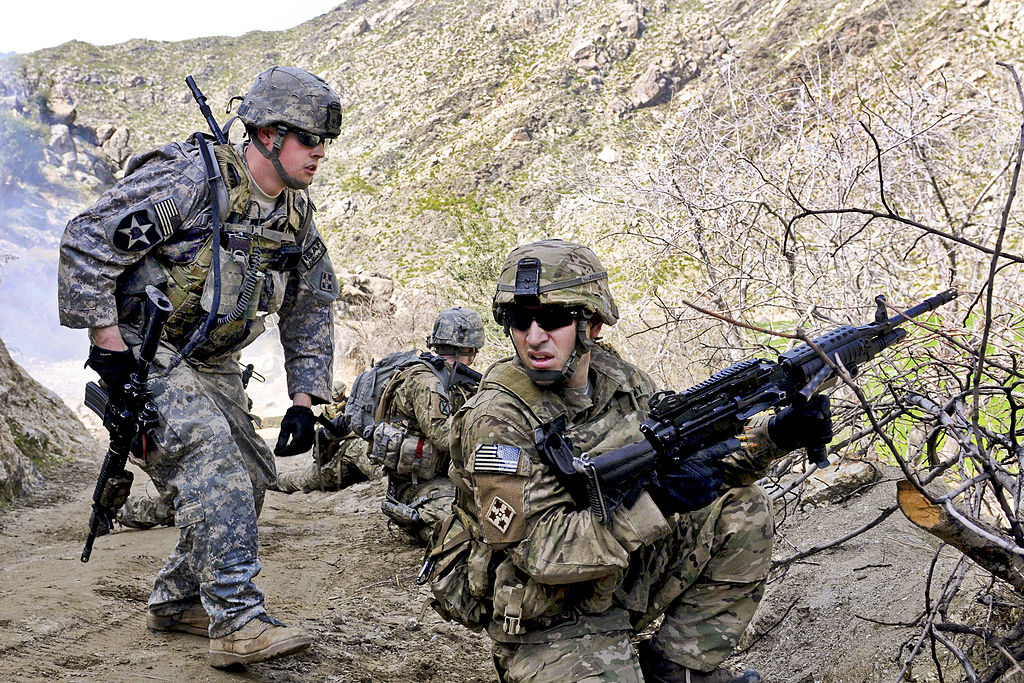 القوات الأميركية بأفغانستان