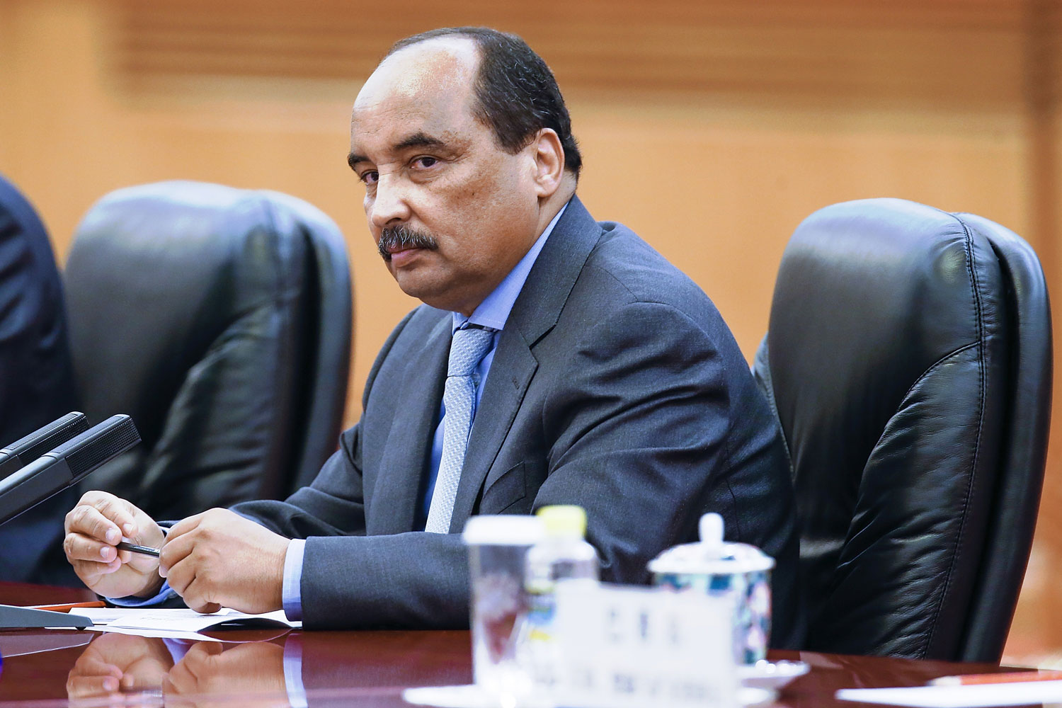 الرئيس الموريتاني محمد ولدعبدالعزيز ينكر وجود العبودية في بلاده