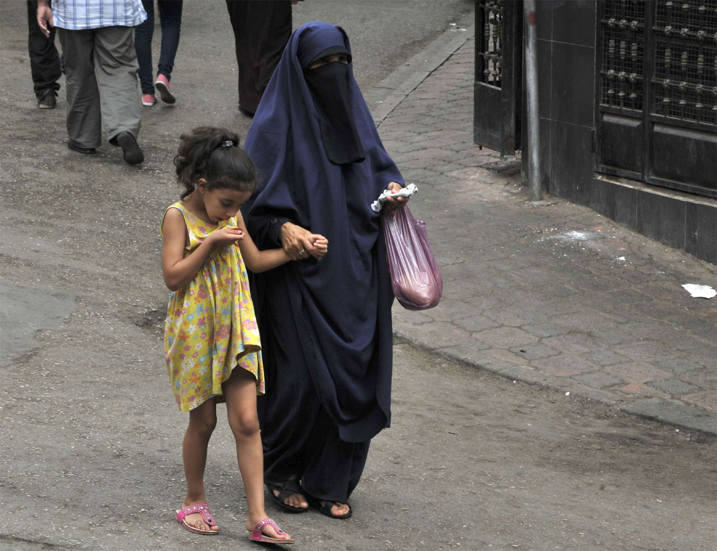 Not so many women wear the niqab in Algeria