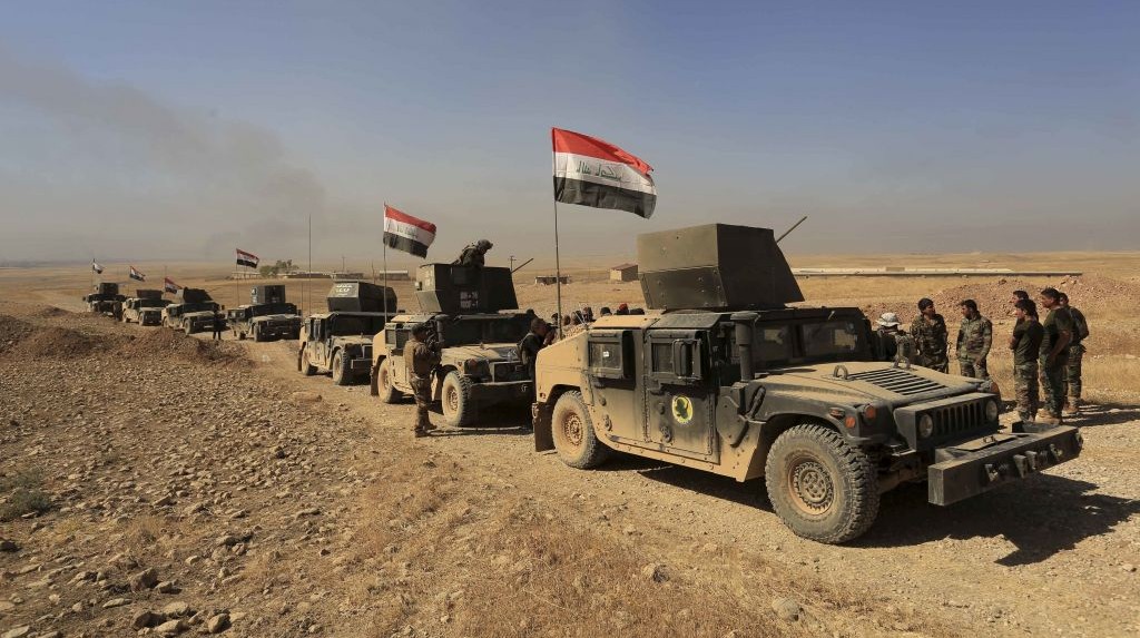 قوات عراقية تنتشر عند الحدود السورية العراقية