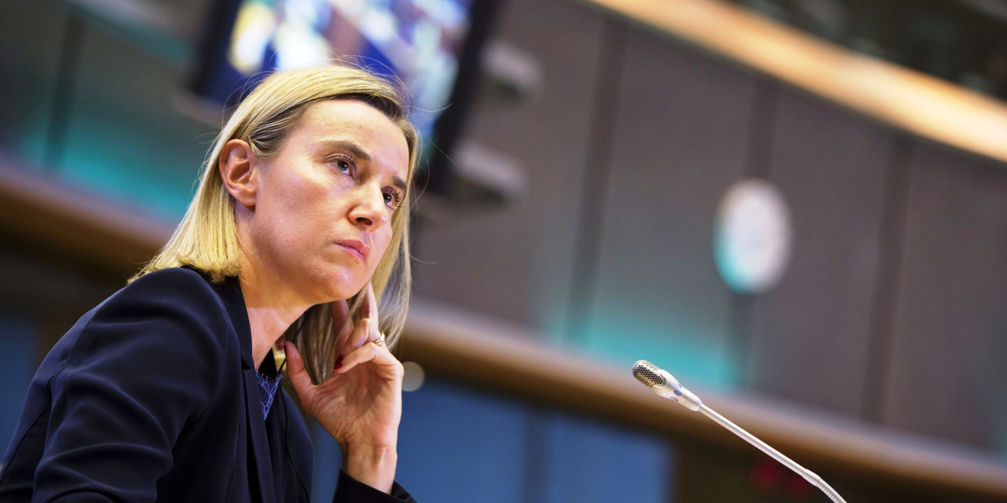 فيدريكا موغريني مفوّضة السياسة الخارجية للاتحاد الأوروبي 