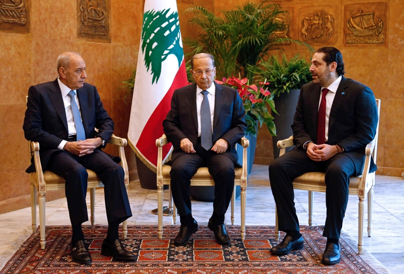 الرئاسات الثلاثة في لبنان