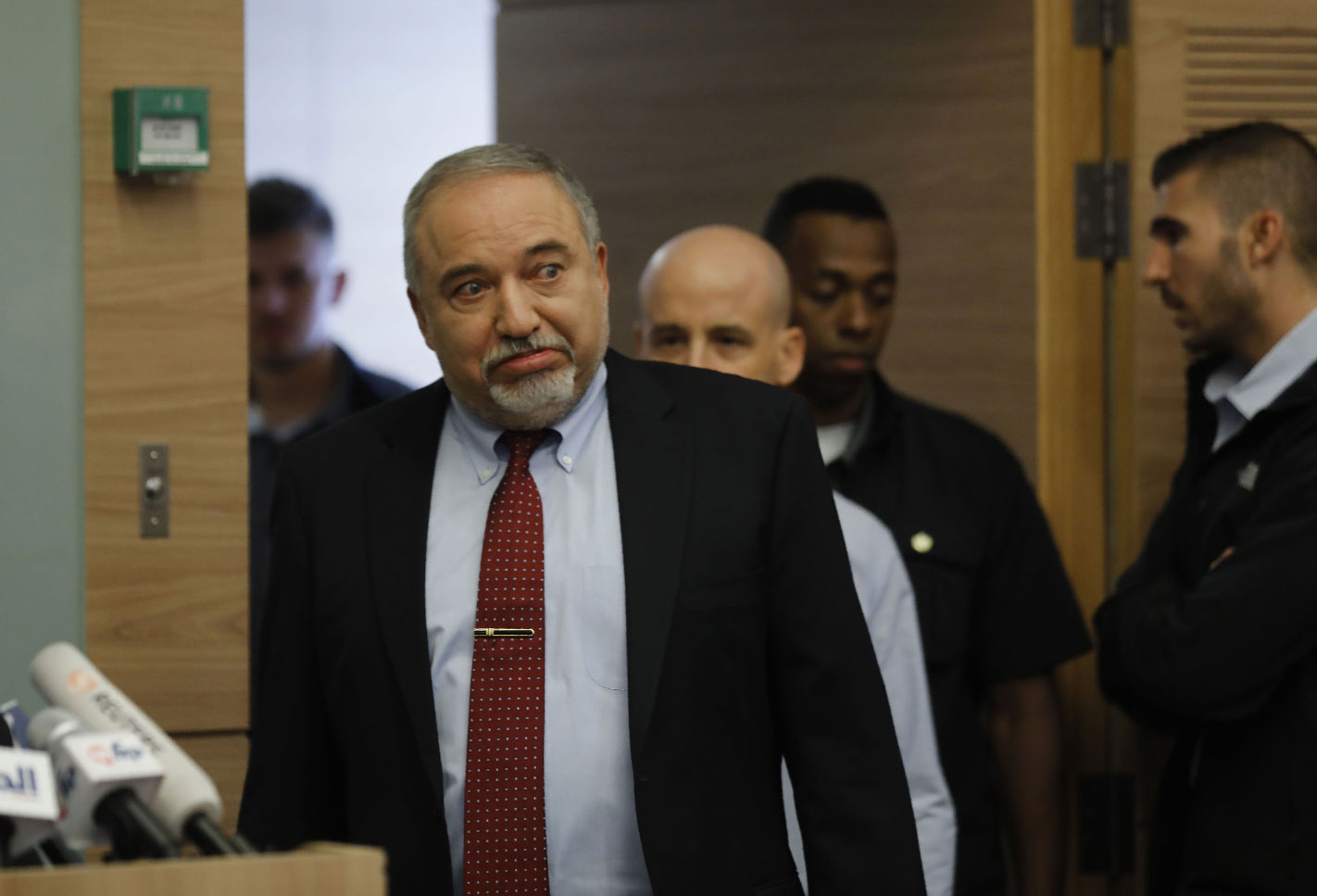 Lieberman has spoken in favour of harsh Israeli military action in Gaza.