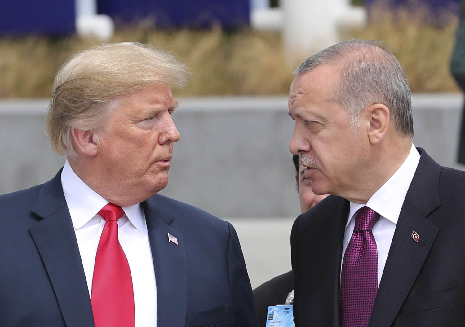 لقاء بين الرئيسين ترامب وأردوغان