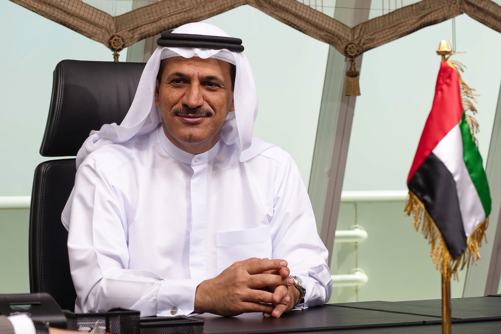 سلطان بن سعيد المنصوري وزير الاقتصاد ورئيس مجلس إدارة هيئة الأوراق المالية والسلع