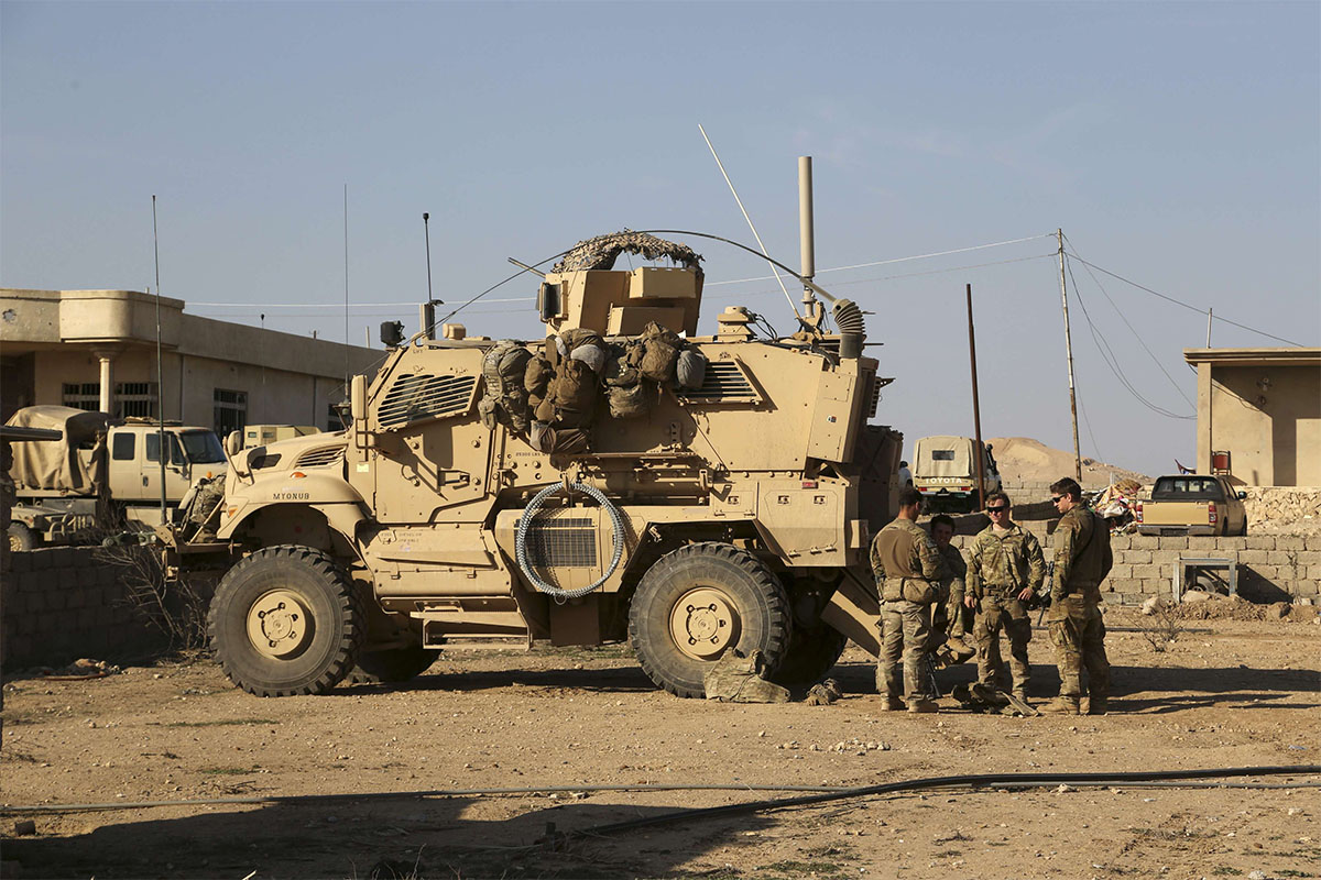 US troops' presence in Iraq angers the Hashed al-Shaabi, a paramilitary force that is dominated by pro-Iran factions