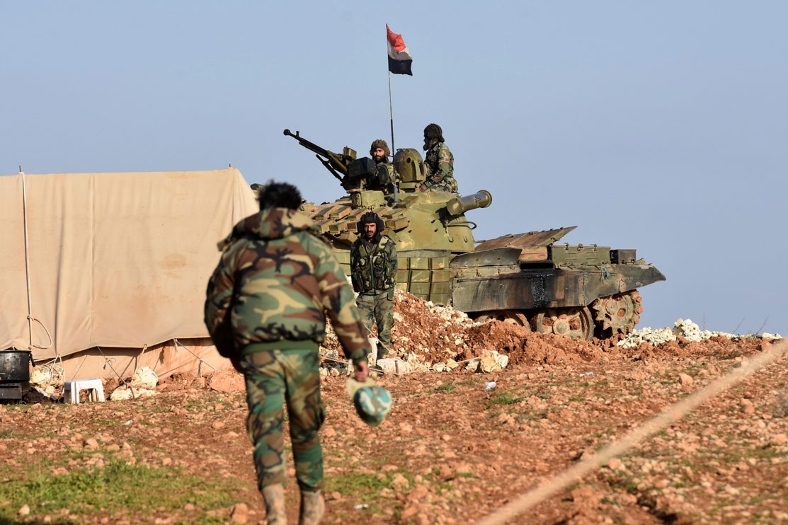 قوات النظام السوري استعادت السيطرة على معظم الأراضي بفضل الدعم الروسي الإيراني