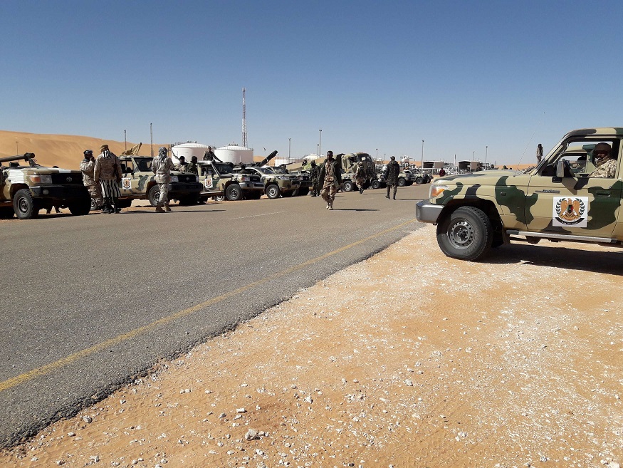 حقل الشرارة في يد الجيش الليبي