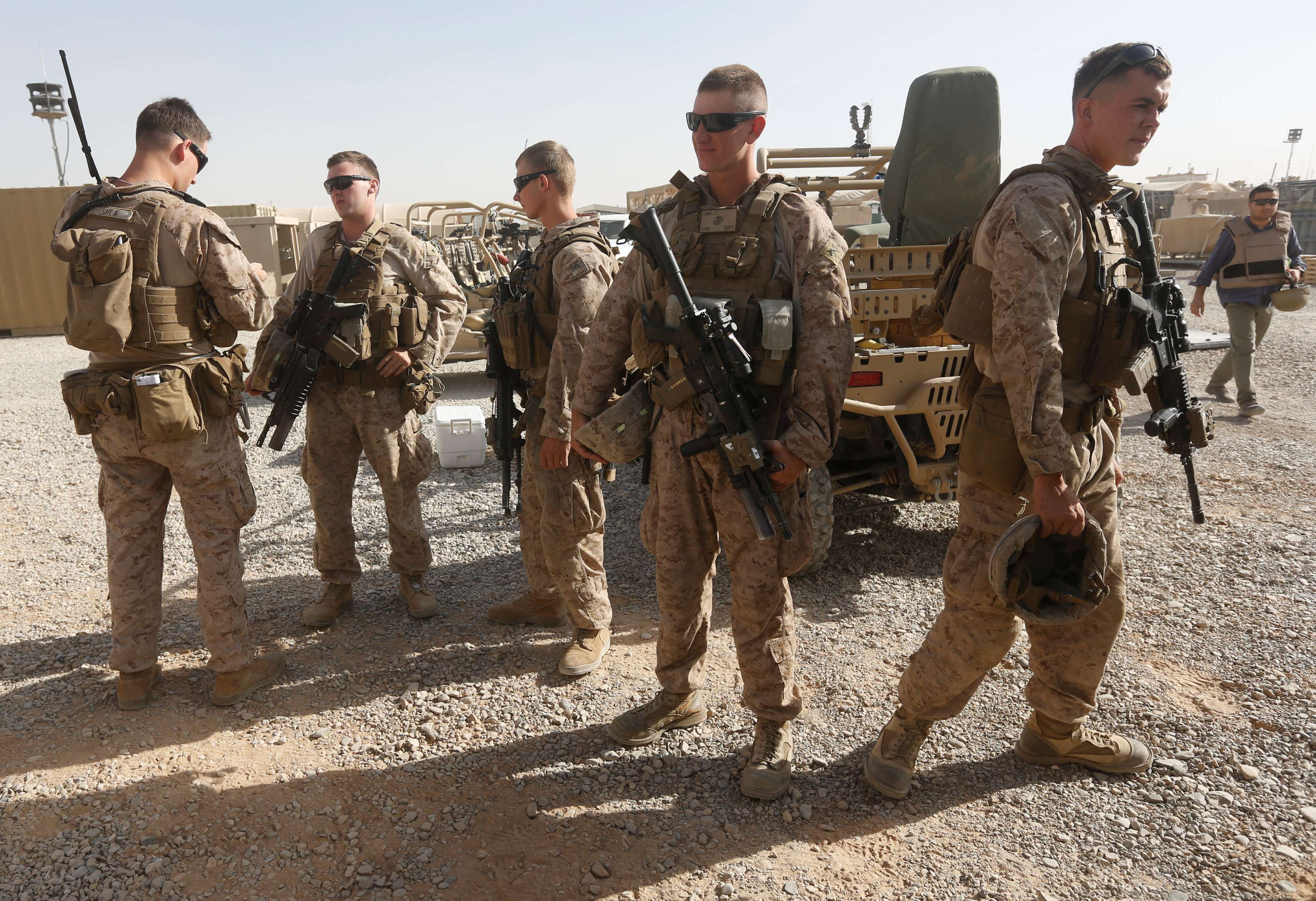 القوات الأميركية بأفغانستان