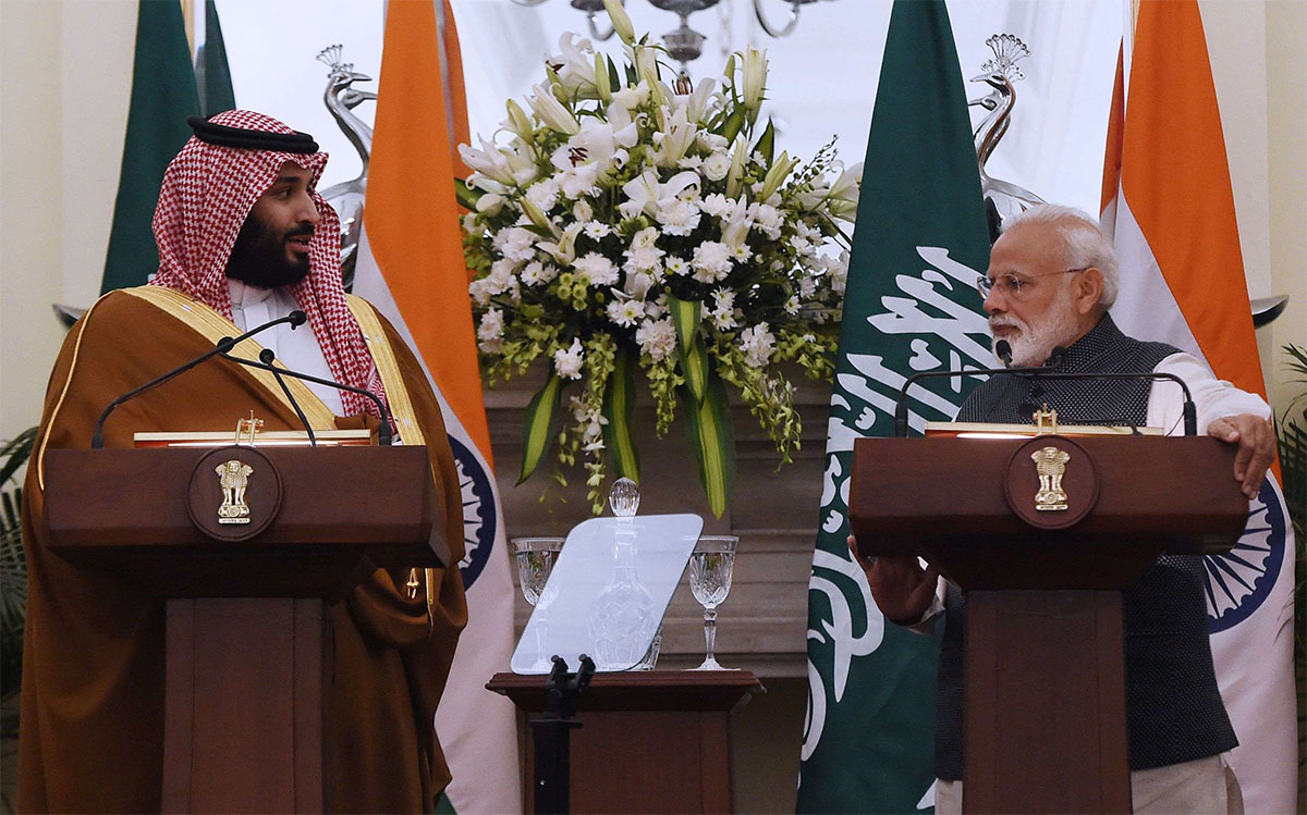 Prince Mohammed signed joint accords with Modi on industry and culture