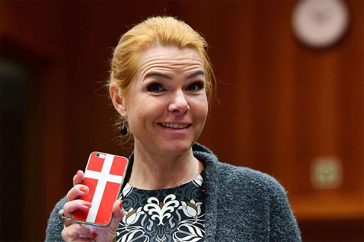 Danish Immigration Minister Inger Stojberg 