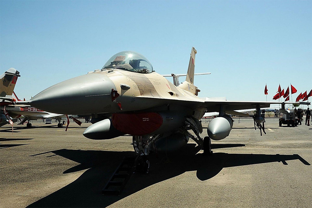48 F-16s in the Moroccan air force fleet