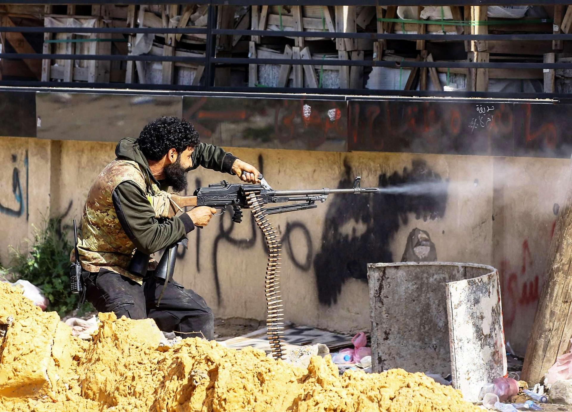 مقاتلون في طرابلس