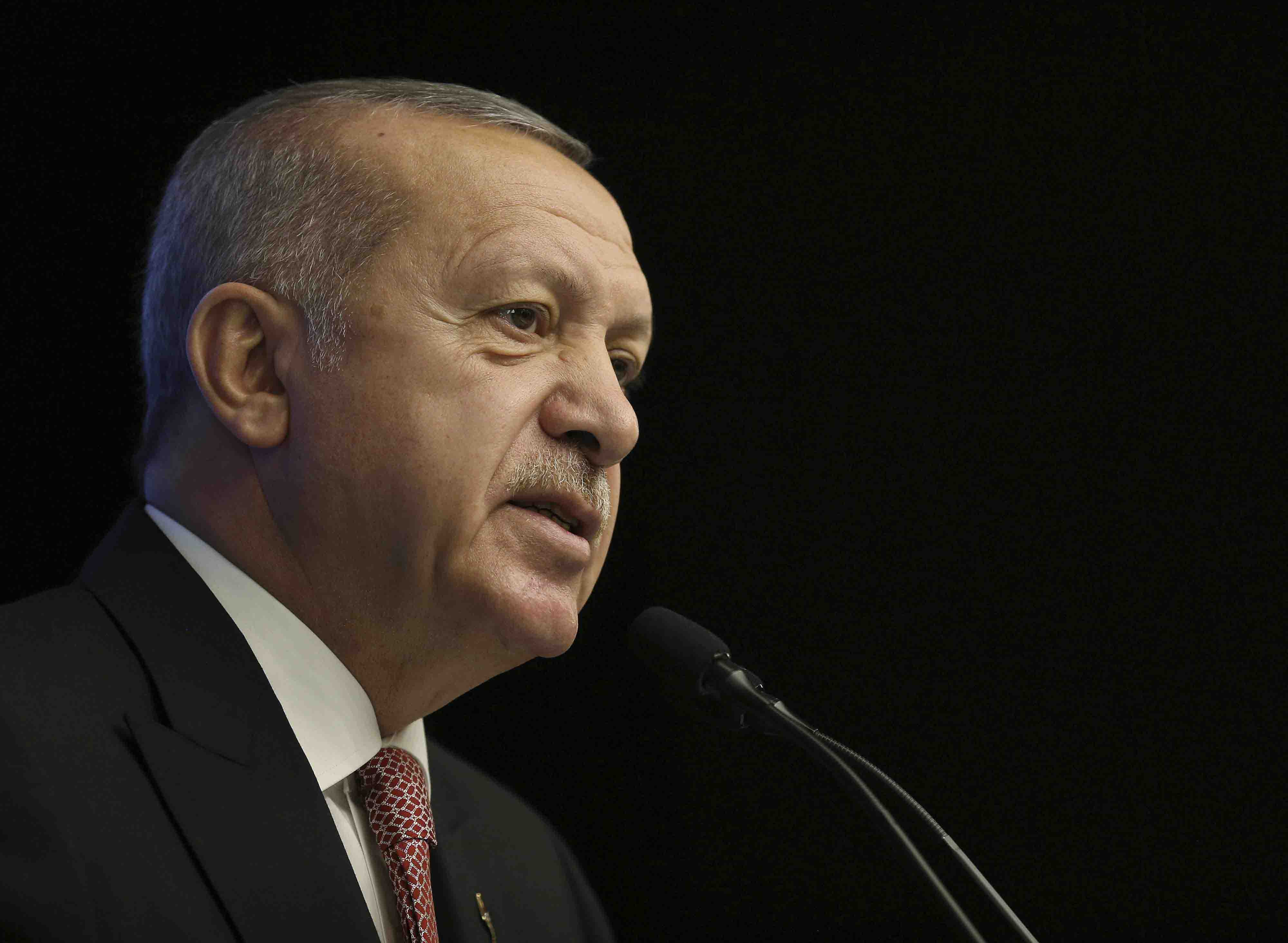 "Unfortunately, some quarters in the West, using all their media tools, are trying to say our economy has collapsed," Erdogan told a business forum