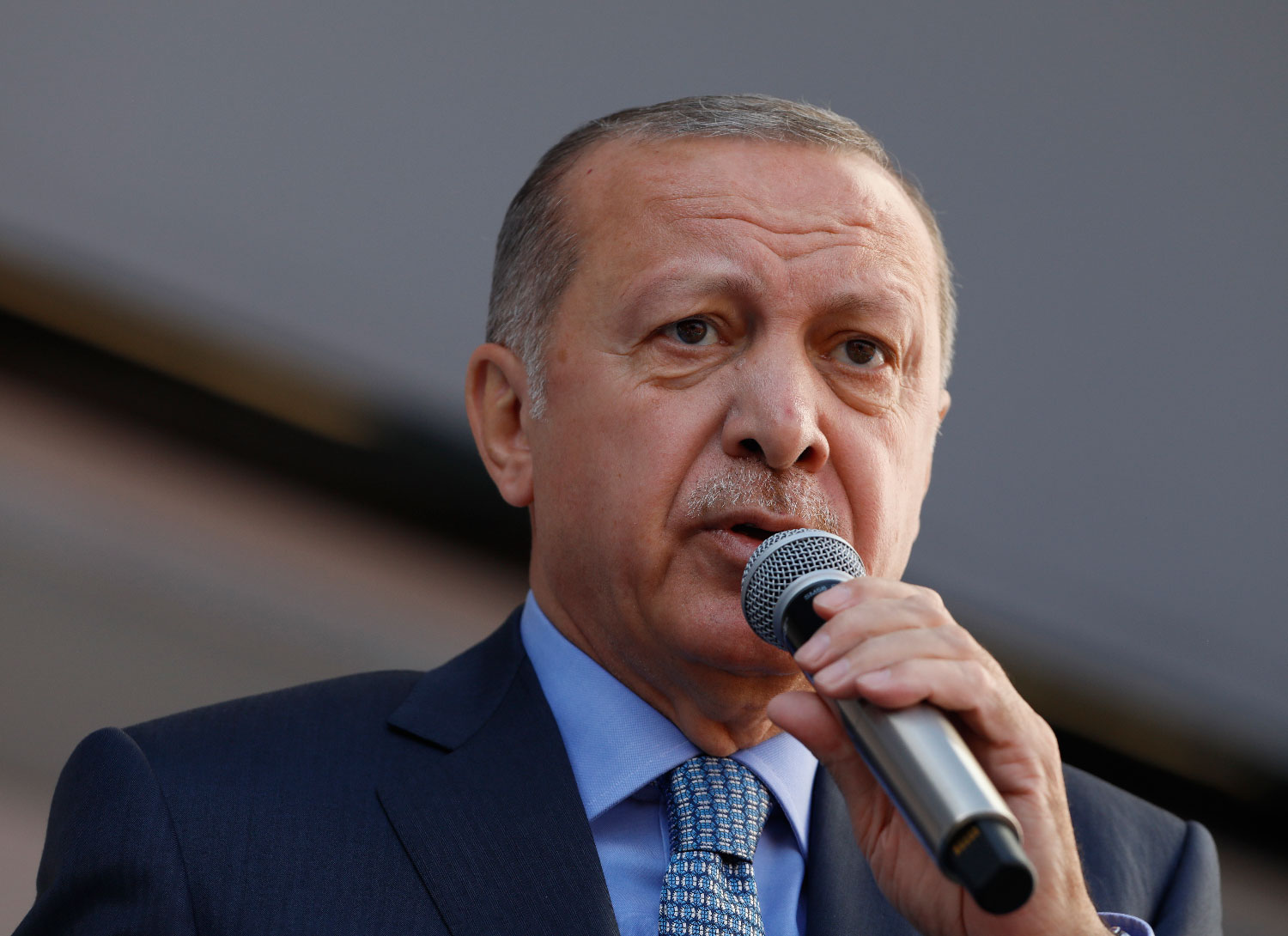 Turkey's president Recep Tayyip Erdogan
