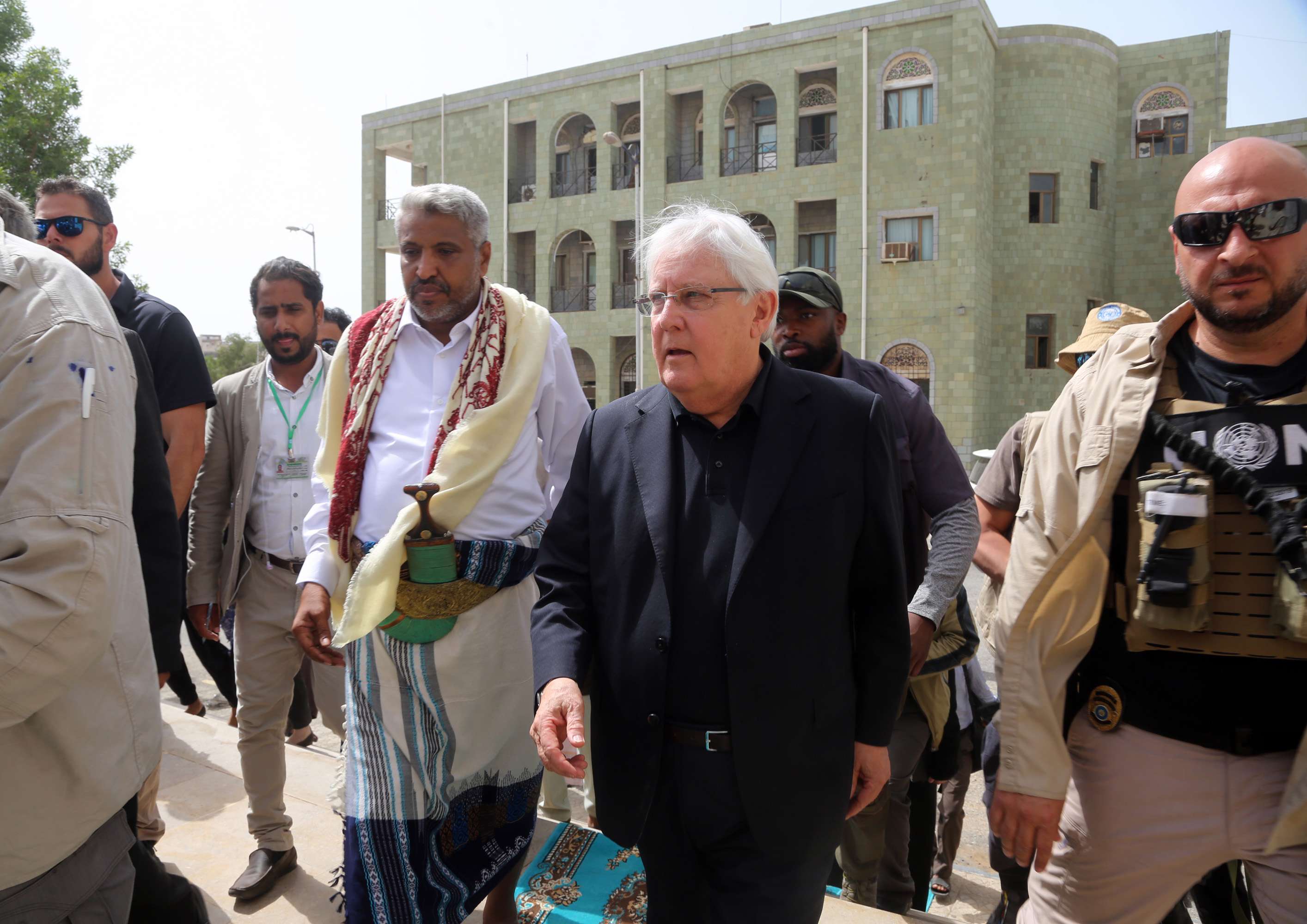 Griffiths said he was laying the groundwork for broader serious negotiations on ending the war in Yemen