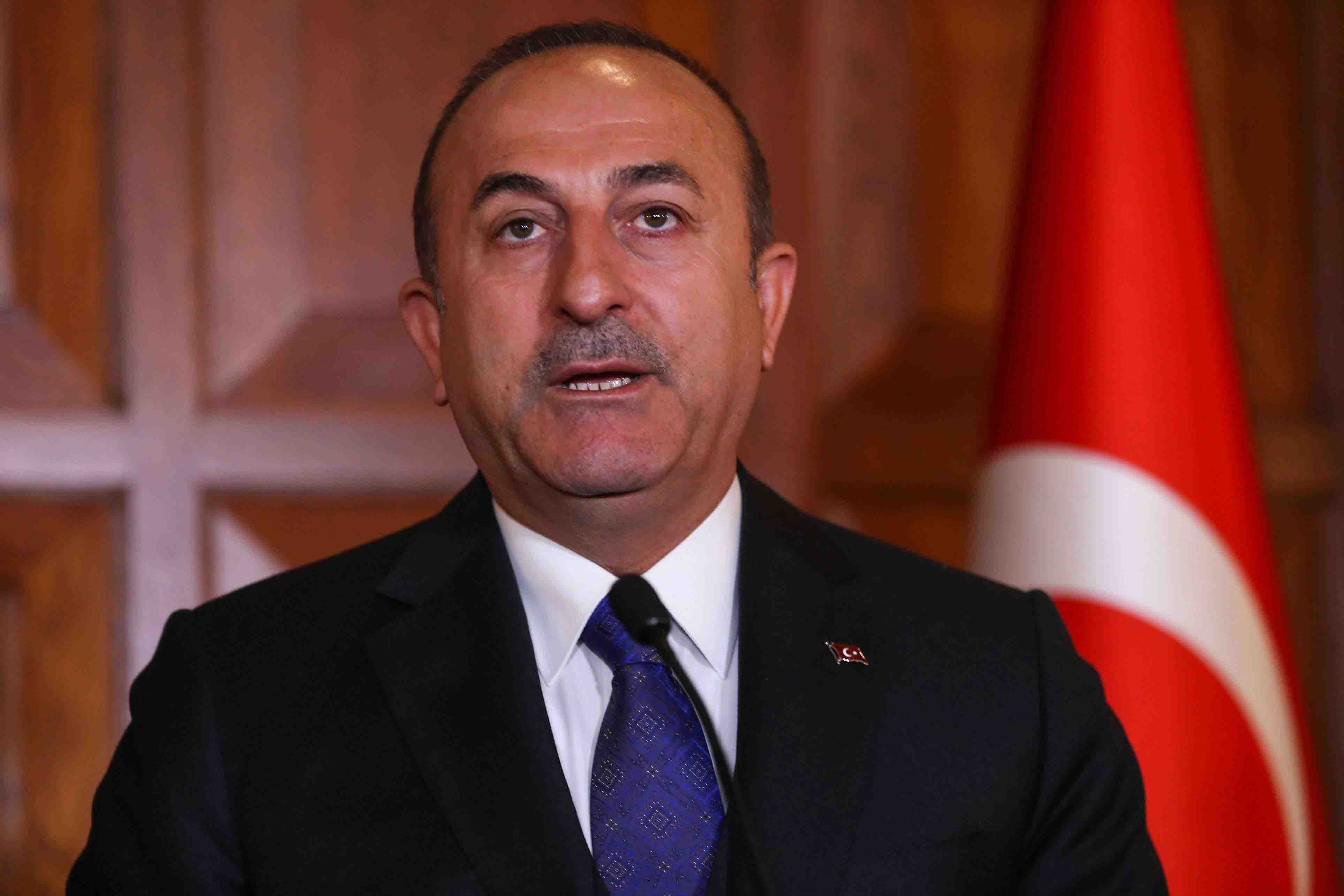 "We disagree with Russia on many issues," Cavusoglu said, pointing to Moscow's "aggression" in the Black Sea