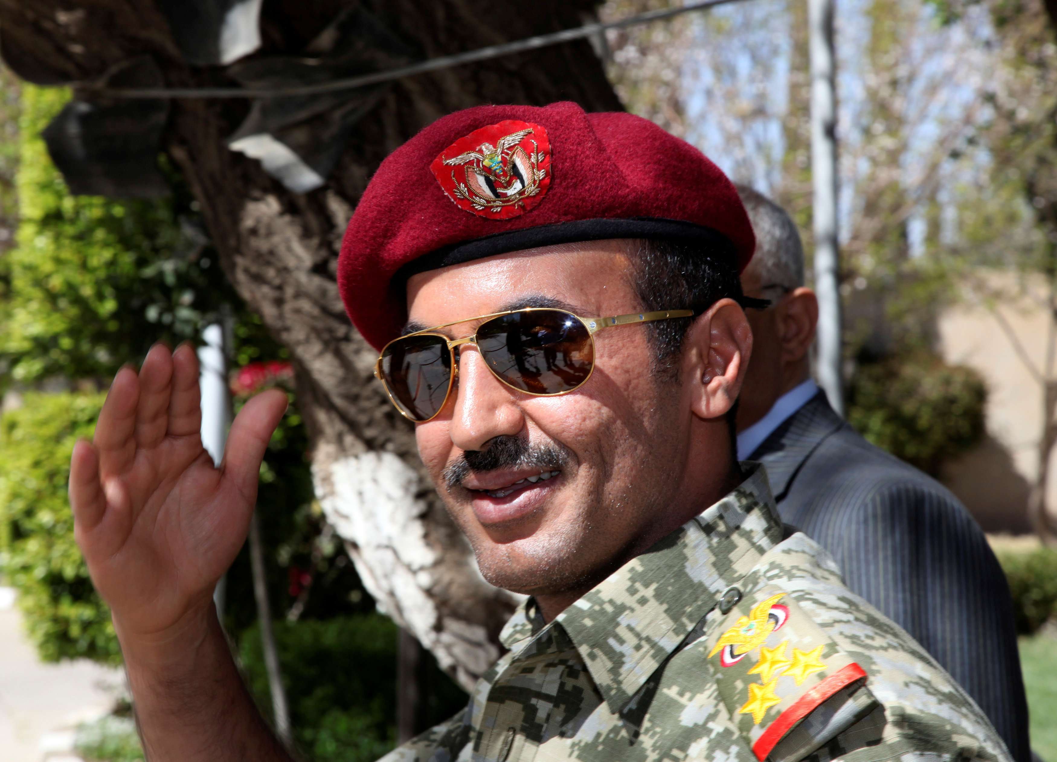 نجل الرئيس اليمني السابق احمد عبدالله صالح