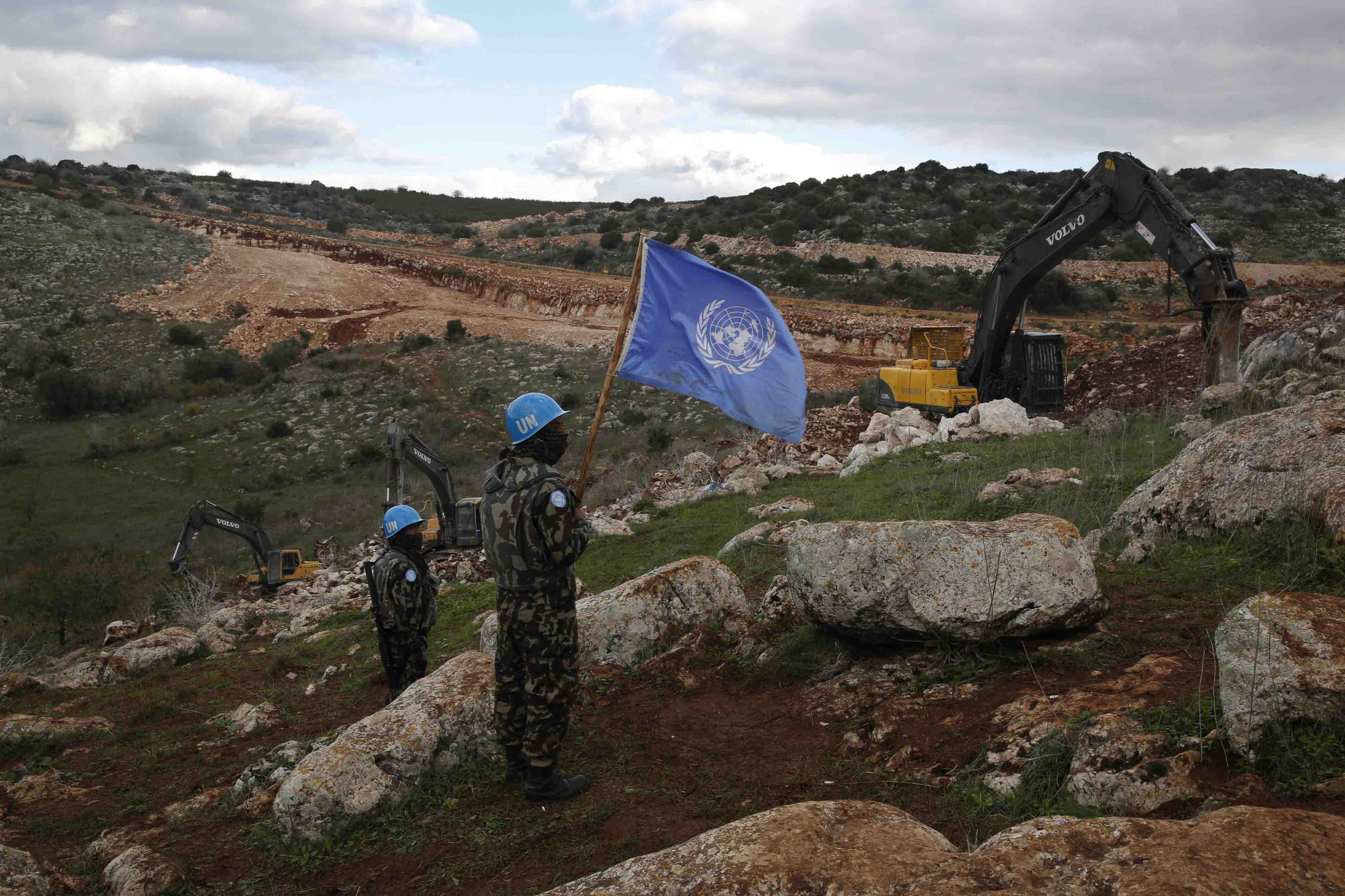 UNIFIL on Thursday said the tunnel was the third to have crossed the "blue line", a demarcation line drawn by the UN