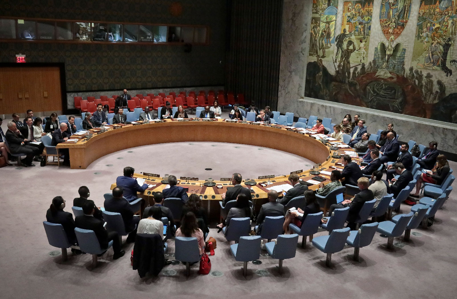 Meeting of the UN Security Council