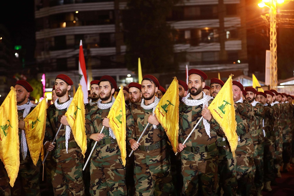 مقاتلون من حزب الله اللبناني